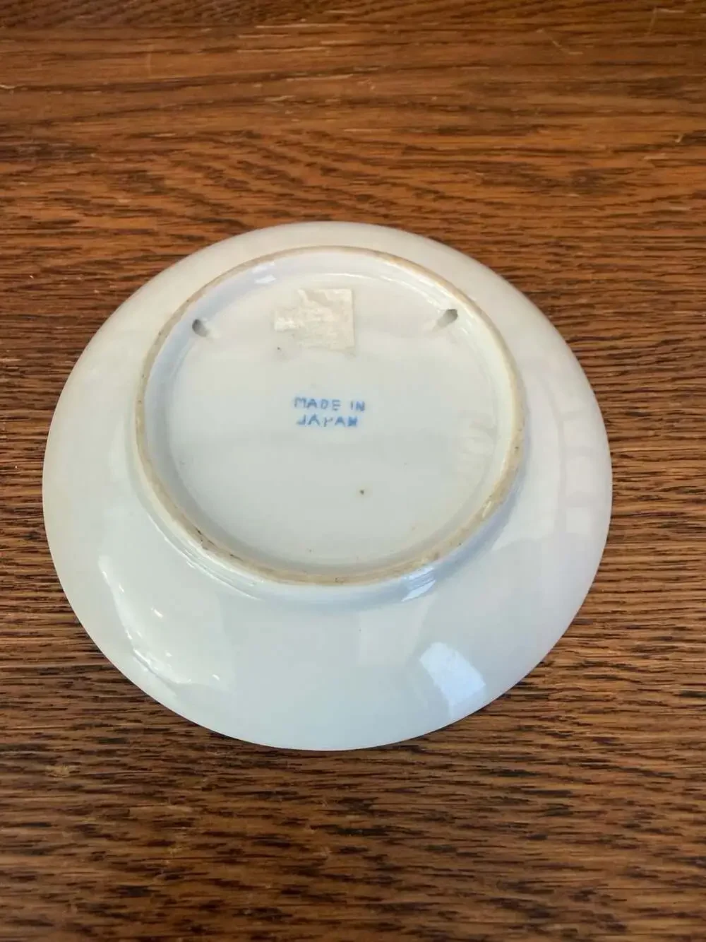 Vintage Japanese Moriage Dragon Small Plate Trinket Dish